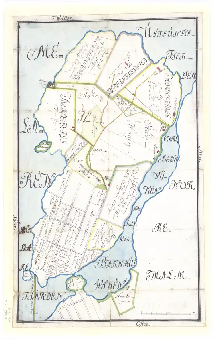 Karta över Kungsholmen