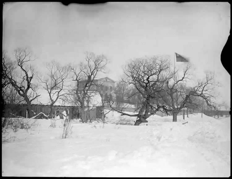 Beckholmsvarvet vintertid