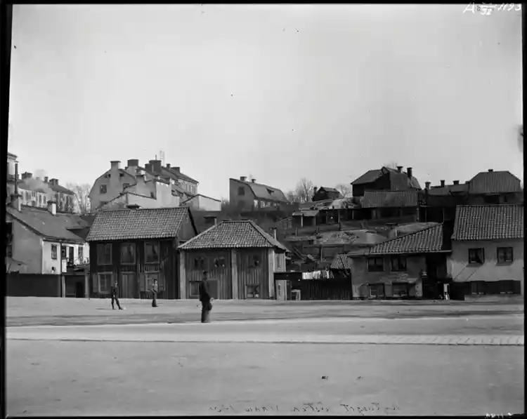Nytorget mot öster. Nr 39-43.