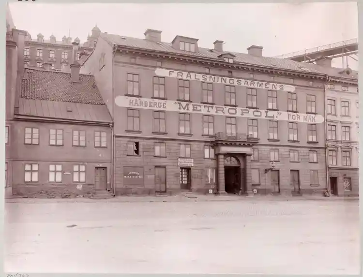 Stadsgården n:r 10. Frälsningsarméns härberge