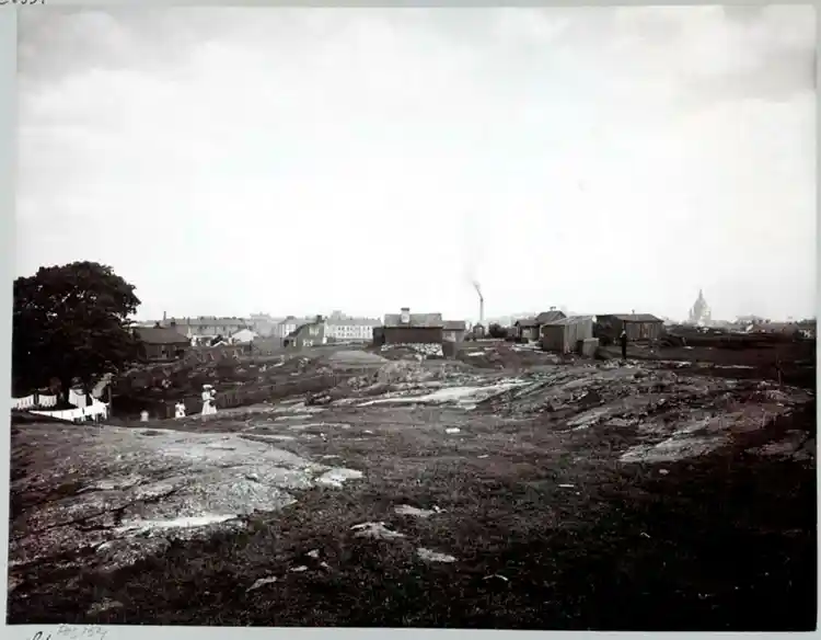 Helgalunden mot nordost