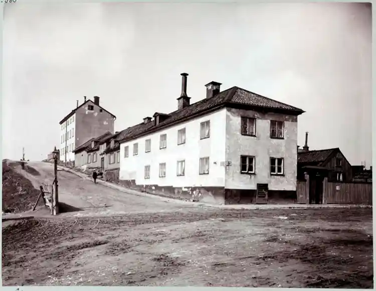 Ölandsgatan, västerut från Östgötagatan.