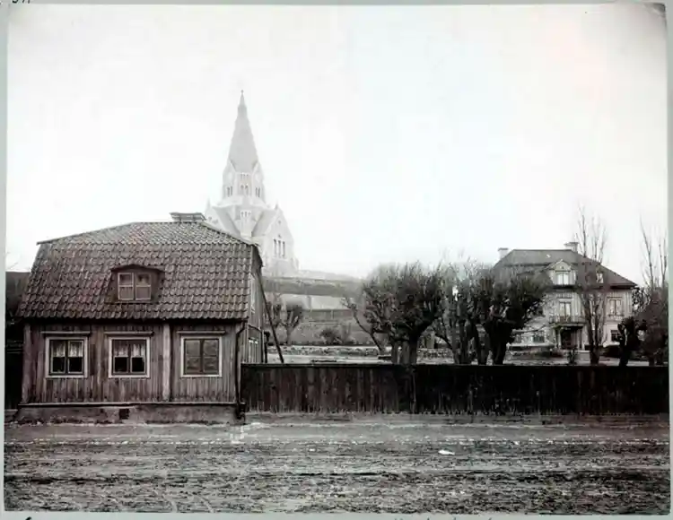 Värmdögatan n:r 53. Verner Groens malmgård.