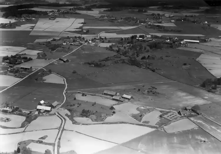 Flygfoto över Angarn