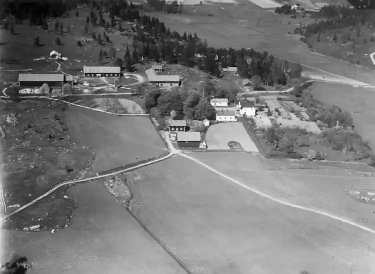 Flygfoto över Lingsberg