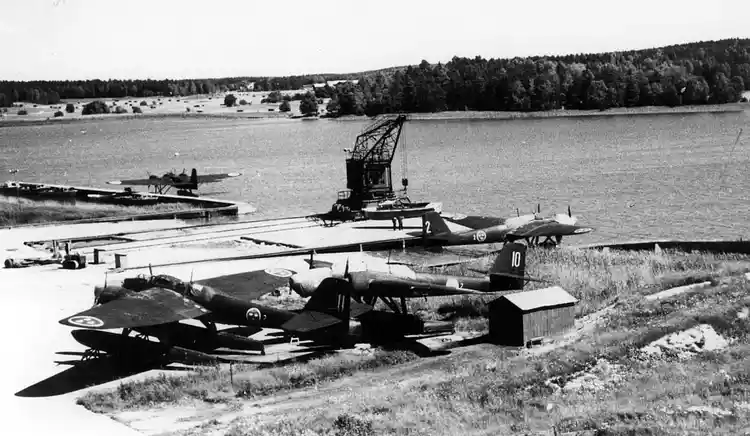 Hydroplan vid Catalinatorget i Hägernäs