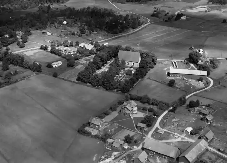 Flygfoto över Kårsta