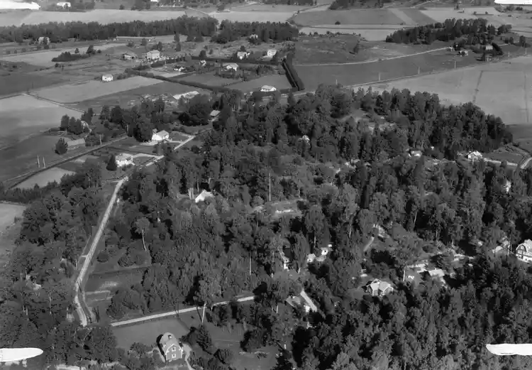 Flygfoto över Lindholmen