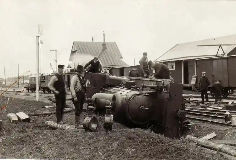 Tågolycka vid Åkersberga station