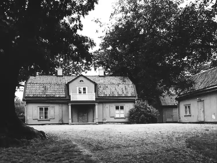 Gårdsplanen på Mörby gård