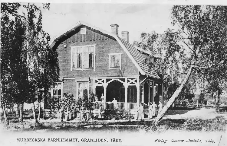 Murbeckska barnhemmet, Granliden, Täby
